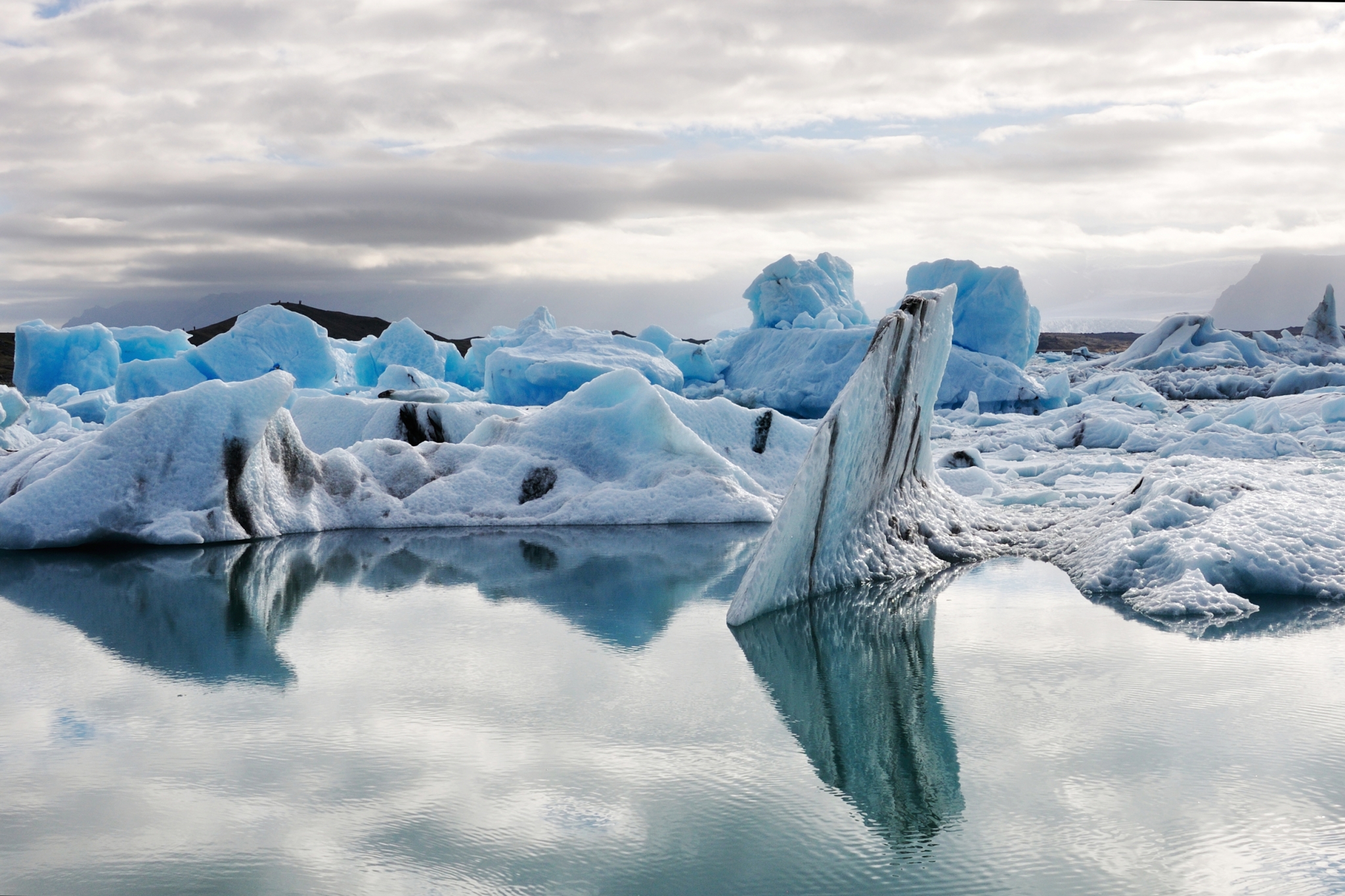 HOELLINGER Sabine - Expo 2017 - Papier 5 - Les icebergs de Jökulsárlón (Islande)